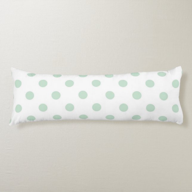 Polka dot mönster kroppskudde (Framsidan)