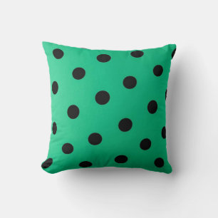 Polka dot mönster kudde