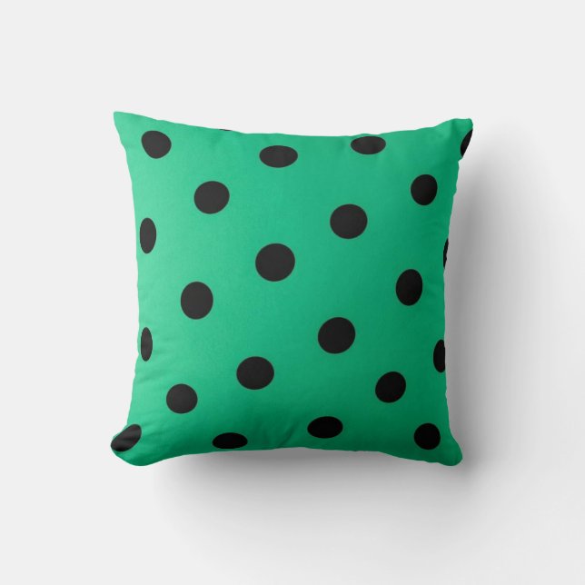 Polka dot mönster kudde (Framsida)
