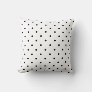 Polka dot mönster kudde
