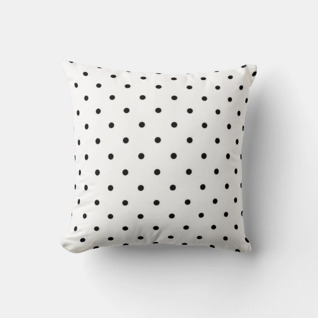 Polka dot mönster kudde (Framsida)