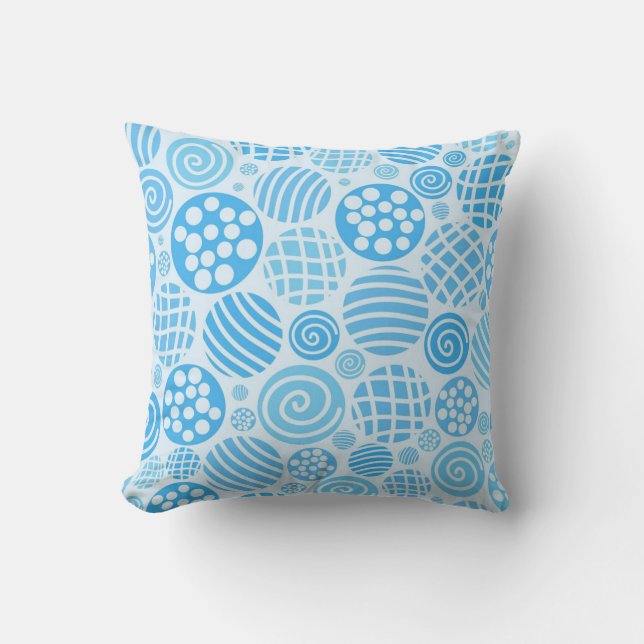 Polka dot mönster kudde (Framsida)