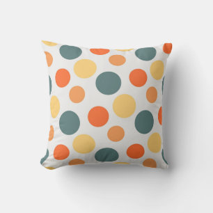 Polka dot mönster kudde