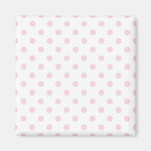 Polka dot mönster magnet