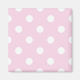 Polka dot mönster magnet