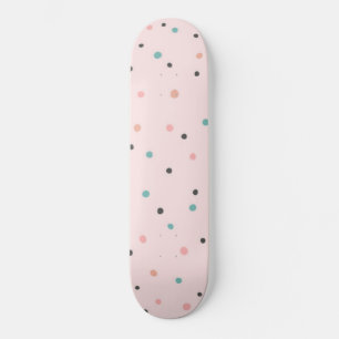 Polka dot mönster mini skateboard bräda 18,5 cm