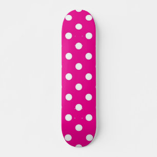Polka dot mönster mini skateboard bräda 18,5 cm