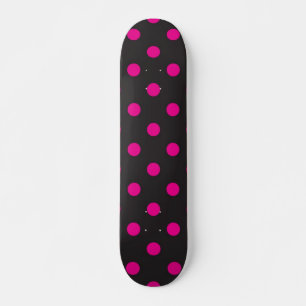 Polka dot mönster mini skateboard bräda 18,5 cm
