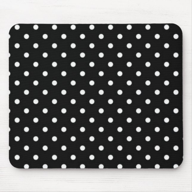 Polka dot mönster musmatta (Framsidan)