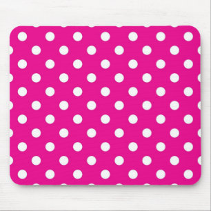 Polka dot mönster musmatta
