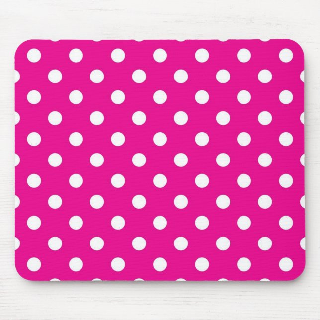 Polka dot mönster musmatta (Framsidan)
