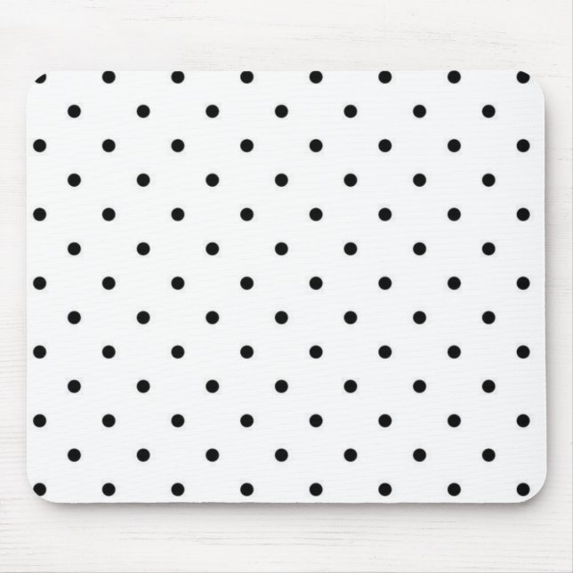 Polka dot mönster musmatta (Framsidan)