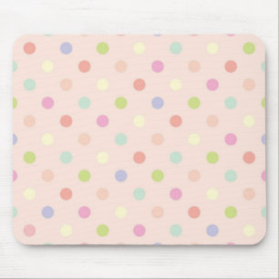 Polka dot mönster musmatta