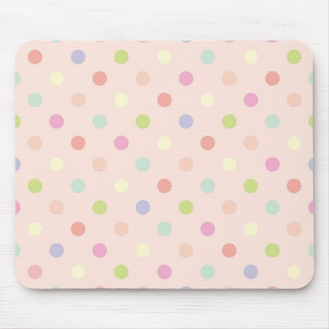 Polka dot mönster musmatta (Framsidan)