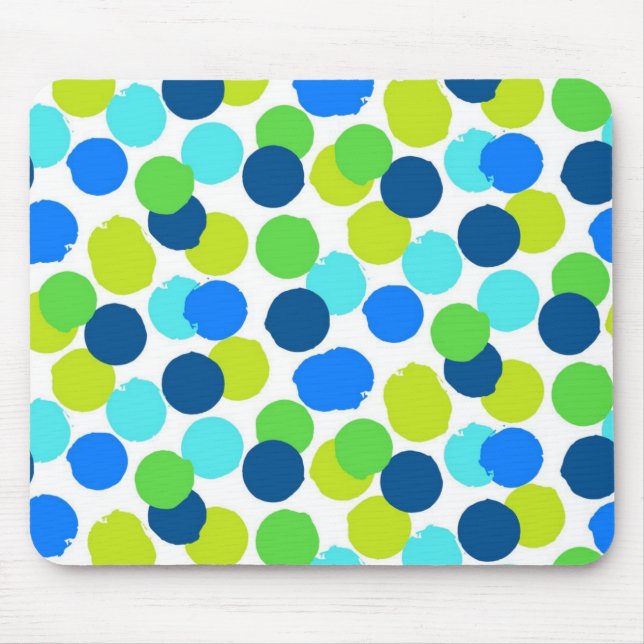 Polka dot mönster musmatta (Framsidan)