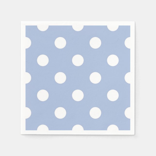 Polka dot mönster pappersservett (Framsidan)