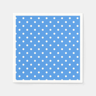 Polka dot mönster pappersservett