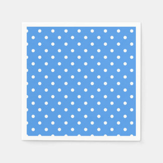 Polka dot mönster pappersservett