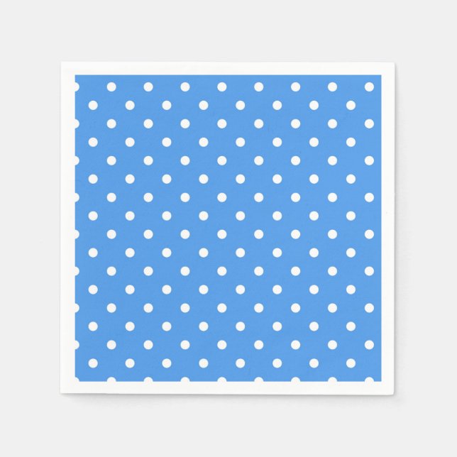 Polka dot mönster pappersservett (Framsidan)