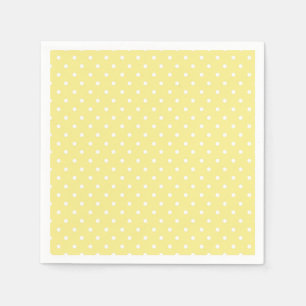 Polka dot mönster pappersservett