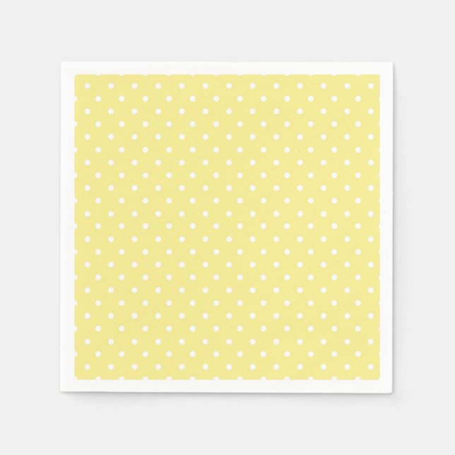 Polka dot mönster pappersservett (Framsidan)