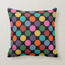 Polka Dot Mönster Pillow