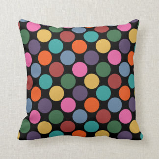 Polka Dot Mönster Pillow Kudde