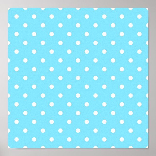 Polka dot mönster poster (Framsidan)