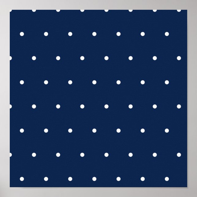 Polka dot mönster poster (Framsidan)