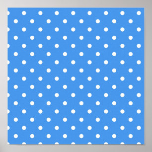 Polka dot mönster poster