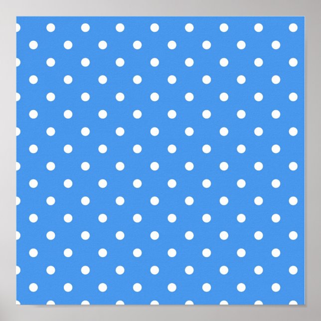 Polka dot mönster poster (Framsidan)