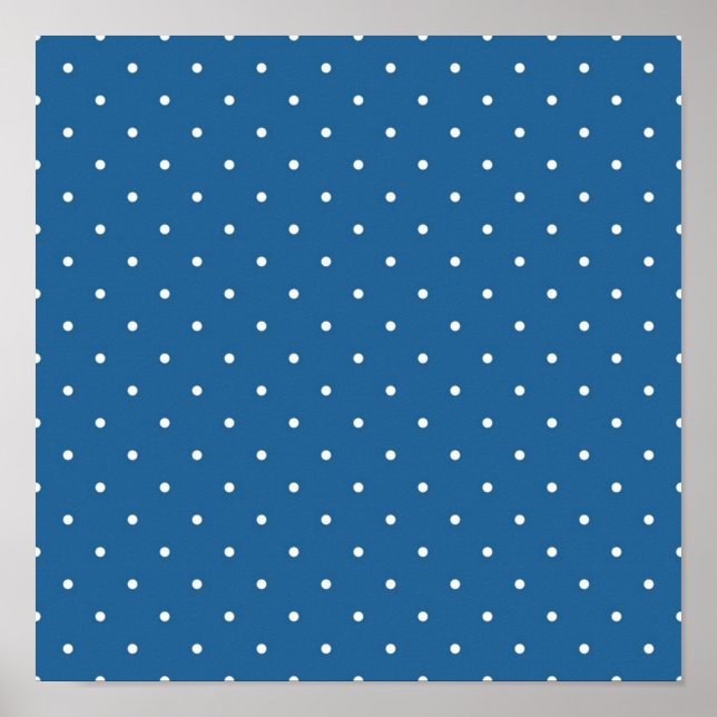 Polka dot mönster poster (Framsidan)