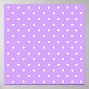Polka dot mönster poster