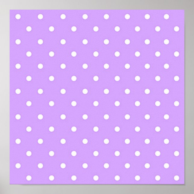 Polka dot mönster poster (Framsidan)