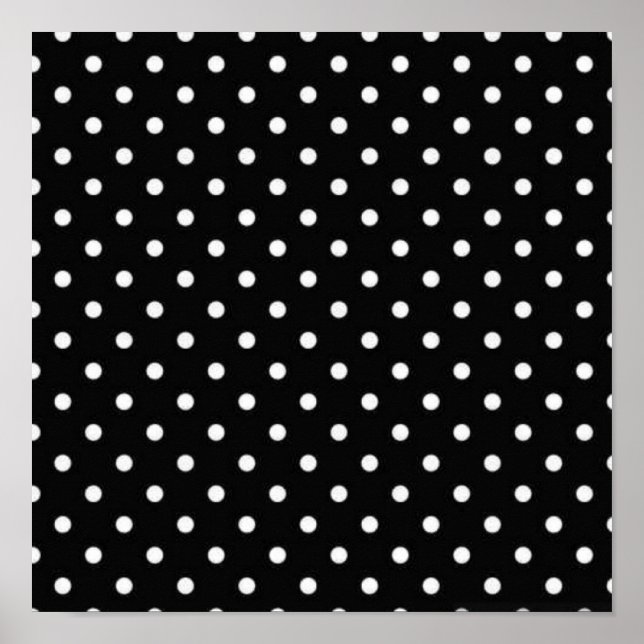 Polka dot mönster poster (Framsidan)