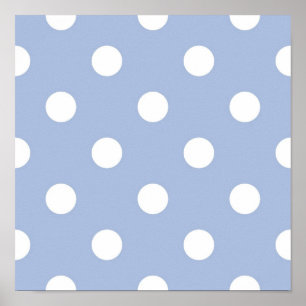 Polka dot mönster poster