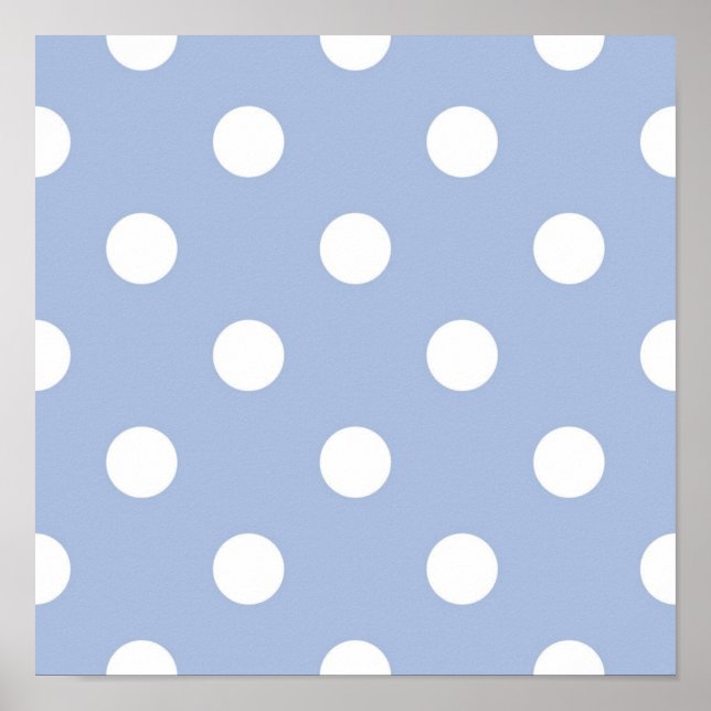 Polka dot mönster poster (Framsidan)