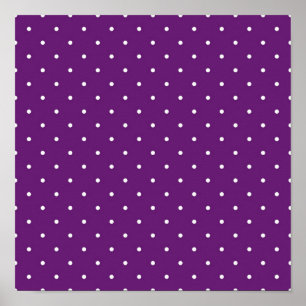 Polka dot mönster poster