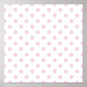 Polka dot mönster poster