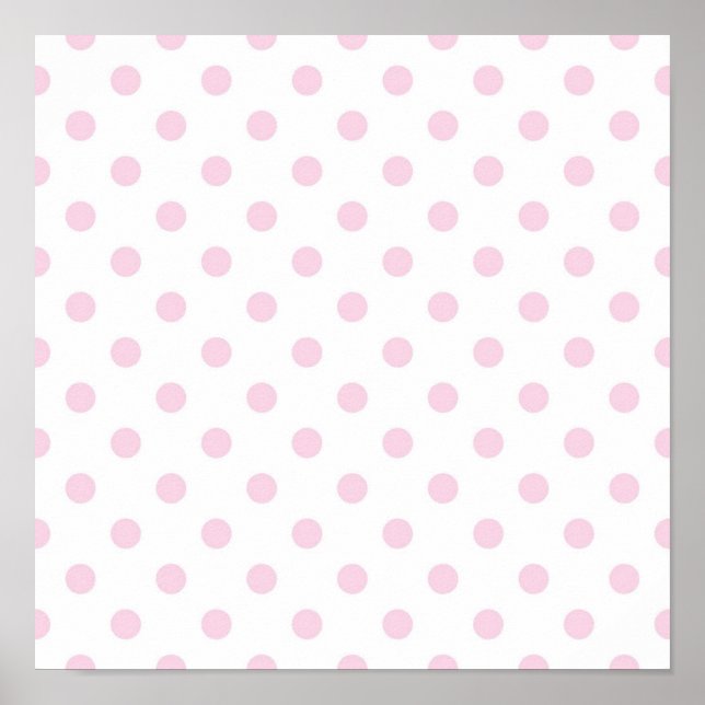 Polka dot mönster poster (Framsidan)