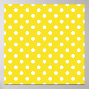 Polka dot mönster poster