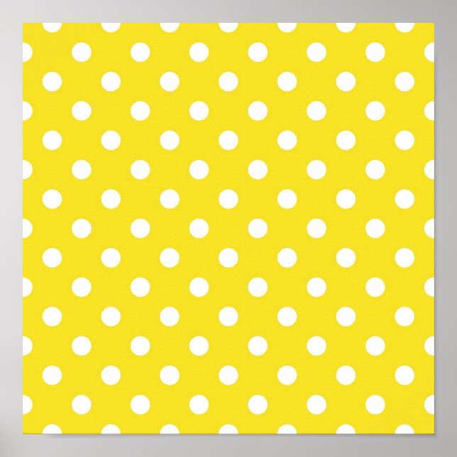 Polka dot mönster poster (Framsidan)