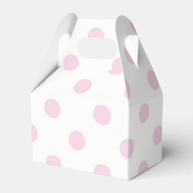 Polka dot mönster presentaskar (Framsidan Sidan)