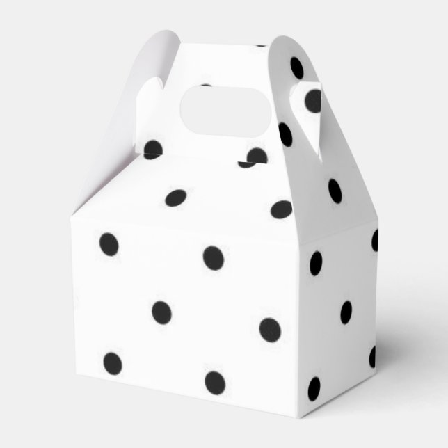 Polka dot mönster presentaskar (Framsidan Sidan)