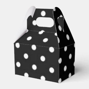 Polka dot mönster presentaskar