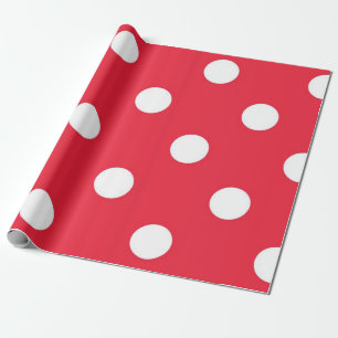 Polka dot mönster presentpapper