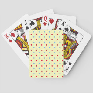 Polka Dot Mönster-spelkort Spel Kort