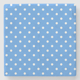 Polka dot mönster stenunderlägg