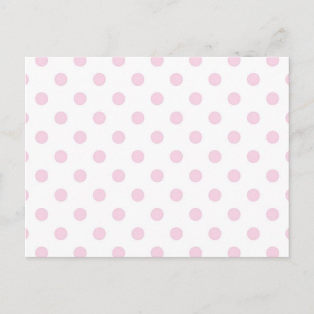 Polka dot mönster vykort (Framsida)