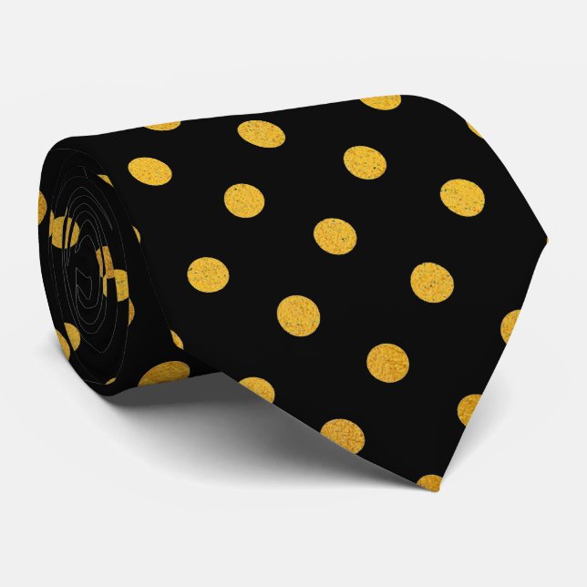 Polka Dot Neck Tie Slips (Rullad)